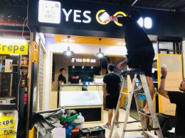 ออกแบบร้านจำหน่ายมือถือ ร้าน Yes i Do เกาะพีพี จังหวัดกระบี่